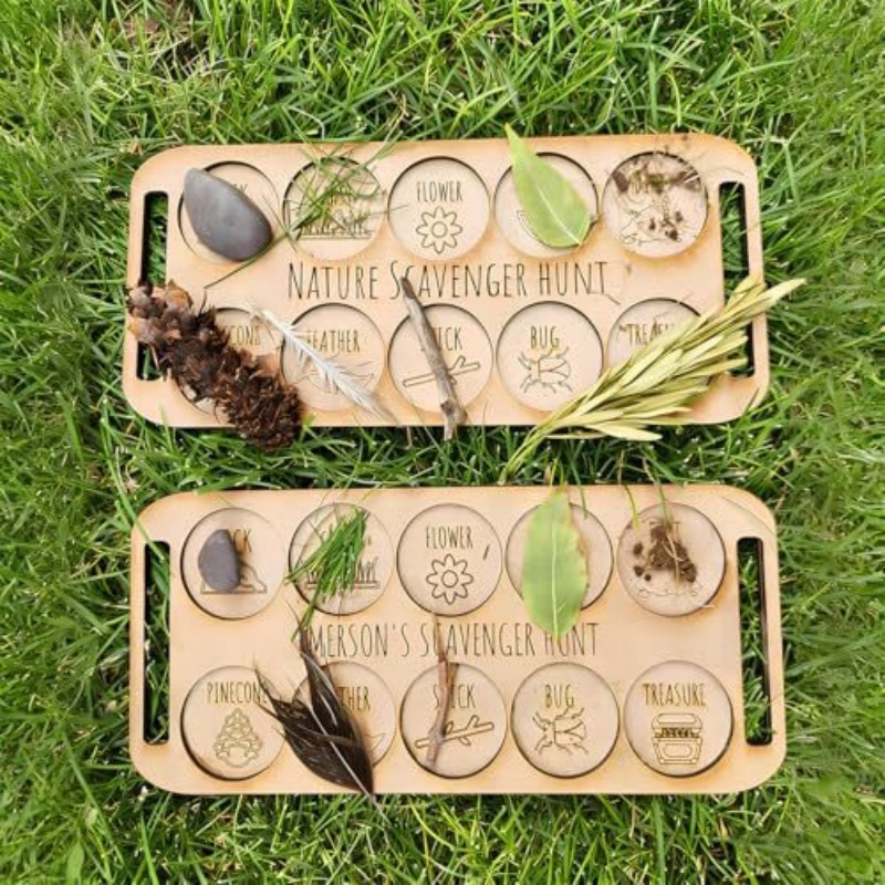 Outdoor Hunting Games For Kids - Papan Berburu Serangga Kayu Portabel Permainan
