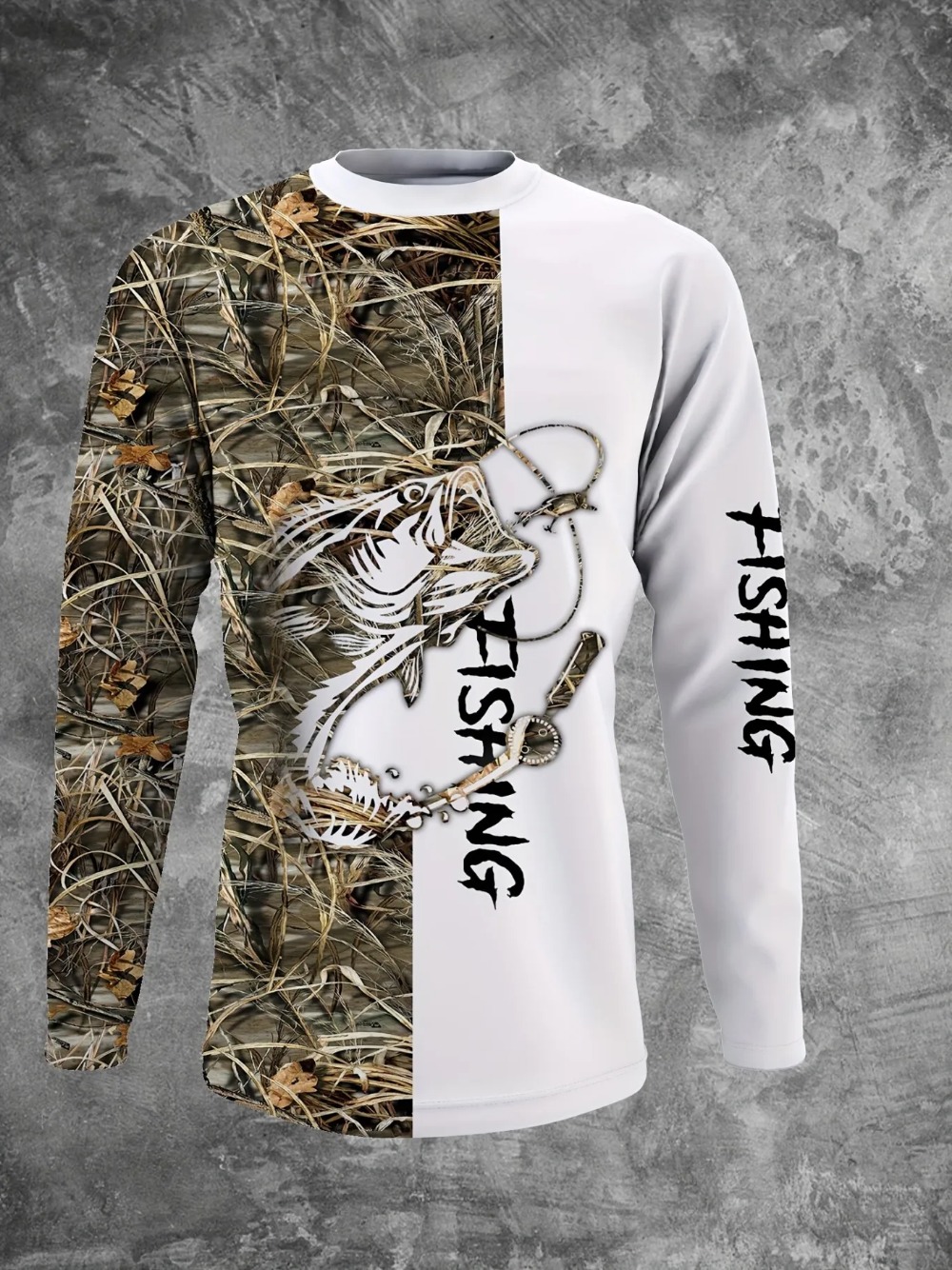 Kaus Pria Wanita Cepat Kering  - Outdoor Hunting Prints ulasan dan harga