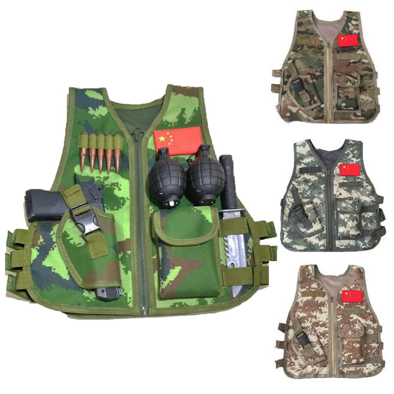 Rompi Taktis Kamuflase Anak-an - Outdoor Hunting Games For Kids ulasan dan harga