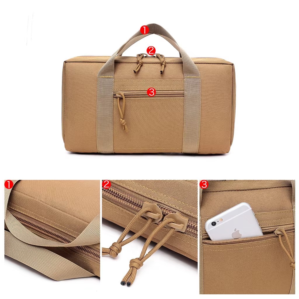 Tas Tangan Taktis untuk Penyim - Outdoor Hunting Gear Storage ulasan dan harga