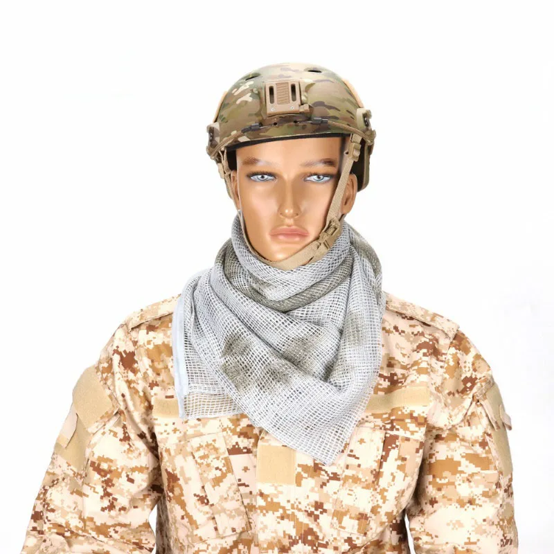 Syal wajah taktis jaring bersi - Camo Face Paint ulasan dan harga