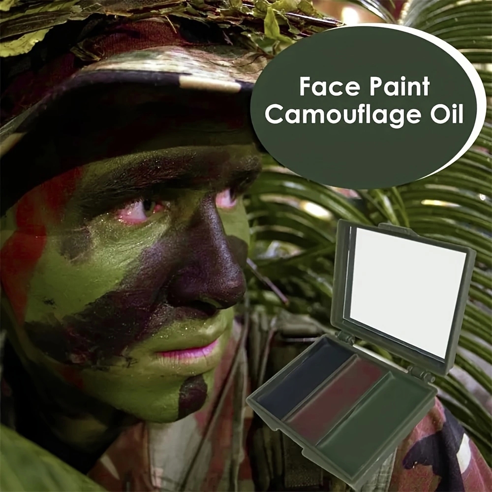 Kit Lukisan Wajah Kamuflase Ti - Camo Face Paint ulasan dan harga