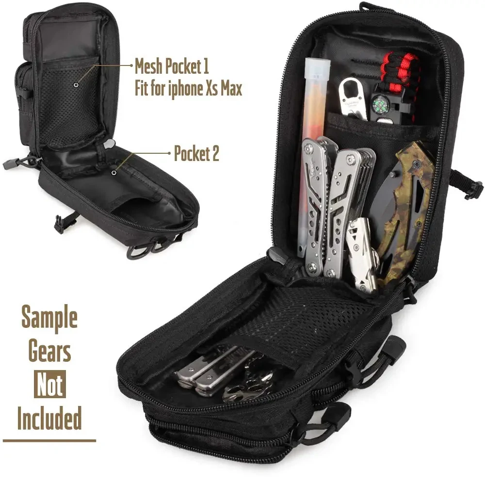Tas Kecil Serbaguna Mini Molle - Outdoor Hunting Gear Storage ulasan dan harga