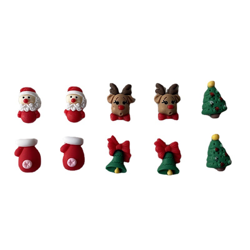 10 Buah Hiasan Kuku Natal Kart - Elk Bugle Call ulasan dan harga