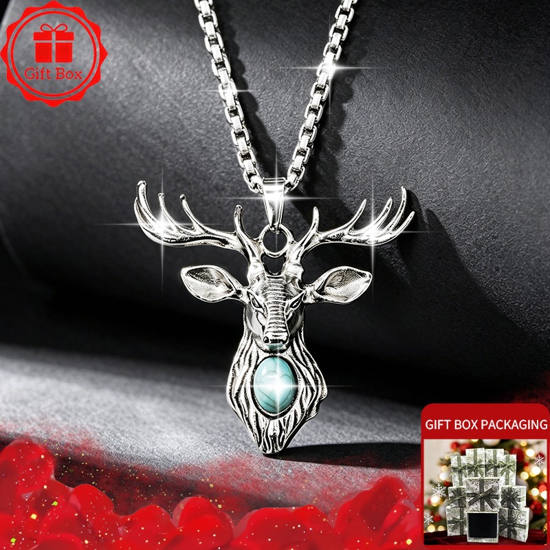 Kalung Liontin Kepala Rusa Vin - Elk Bugle Call ulasan dan harga