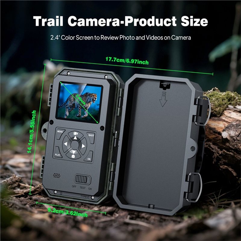 Kamera Pengintai Hutan untuk B - Trail Camera Infrared ulasan dan harga