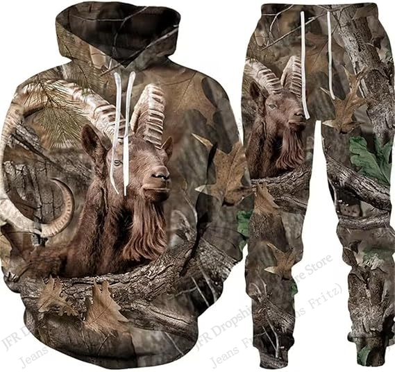 Setelan Olahraga Kamuflase Pri - Outdoor Hunting Prints ulasan dan harga