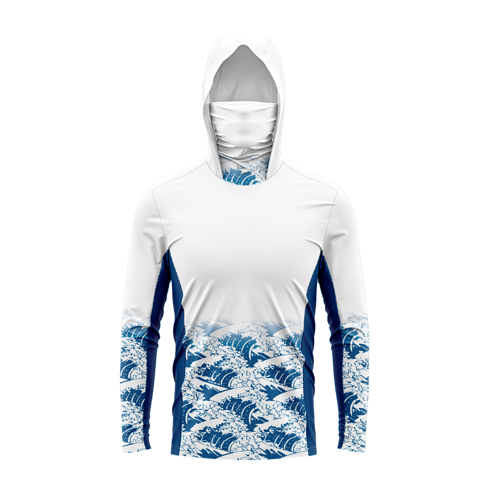 Hoodie Pria Anti Sinar Matahar - Outdoor Hunting Prints ulasan dan harga