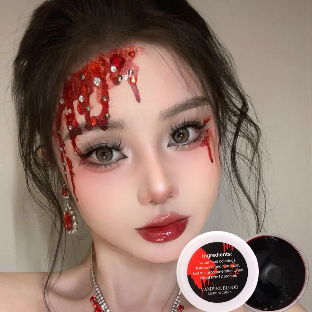 Gel Darah Palsu Baru untuk Mak - Camo Face Paint ulasan dan harga