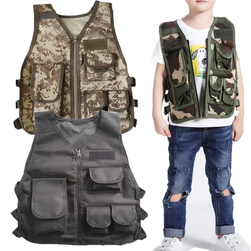 Rompi Taktis Anak-anak, Rompi  - Outdoor Hunting Games For Kids ulasan dan harga