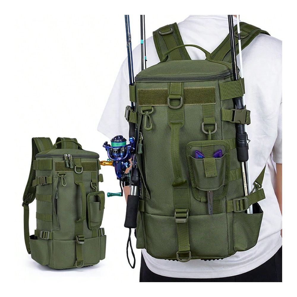 Ransel Pancing Pria, Tas Perle - Outdoor Hunting Gear Storage ulasan dan harga