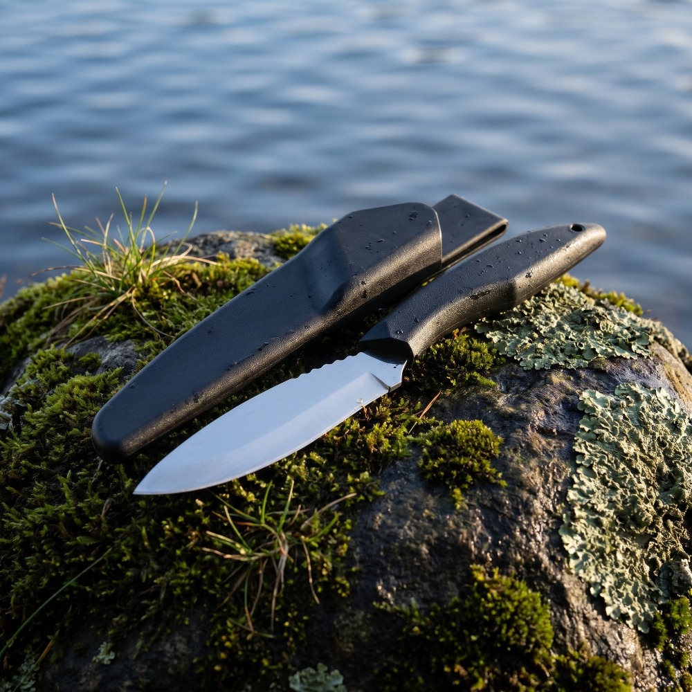 Pisau Berburu Bilah Tetap deng - Hunting And Camping In Jungle ulasan dan harga