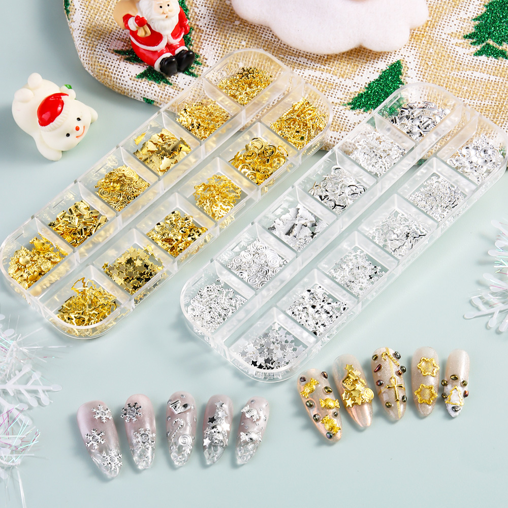 Dekorasi Seni Kuku Natal 3D Em - Elk Bugle Call ulasan dan harga