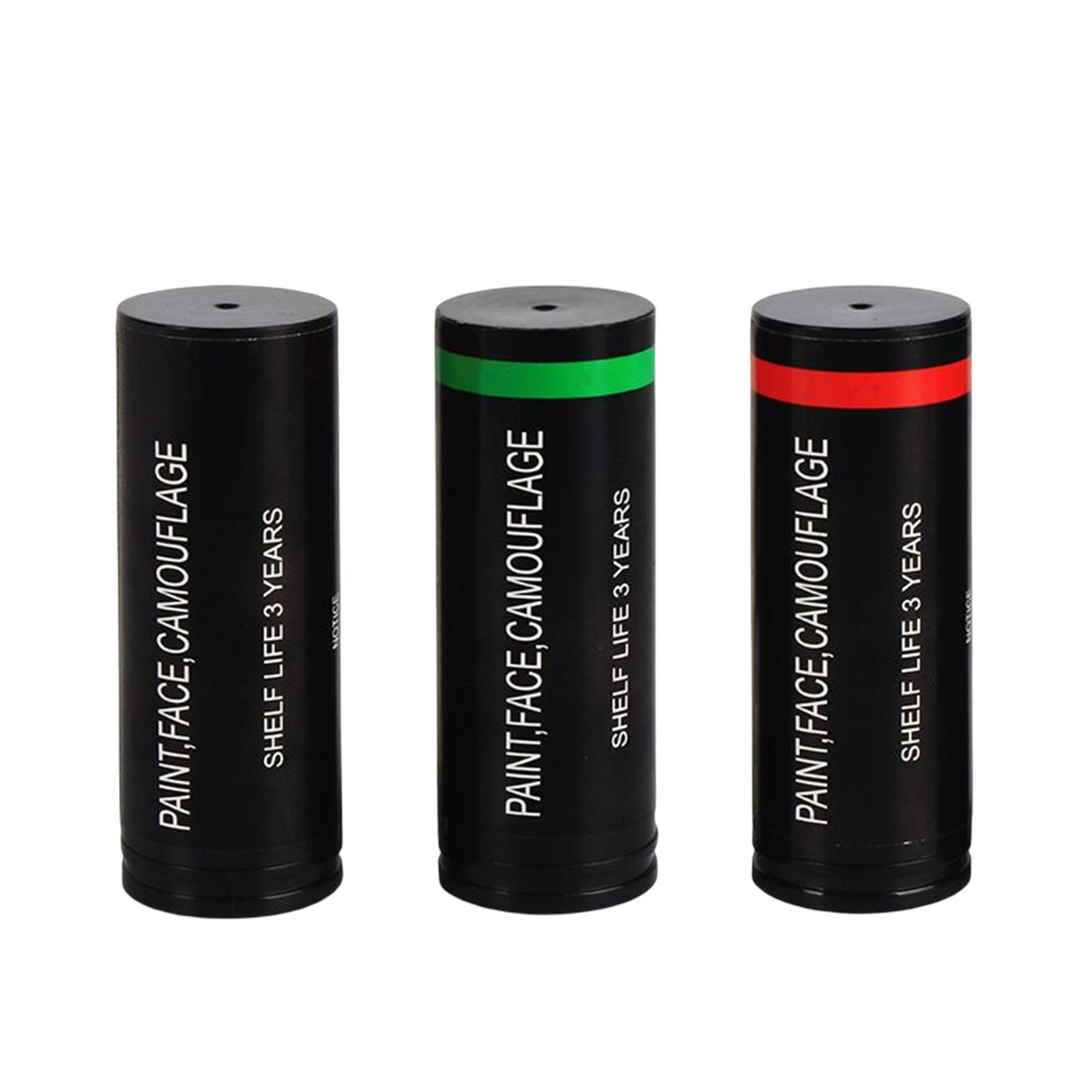 3x Merah Hitam Camo Tabung Cat - Camo Face Paint ulasan dan harga